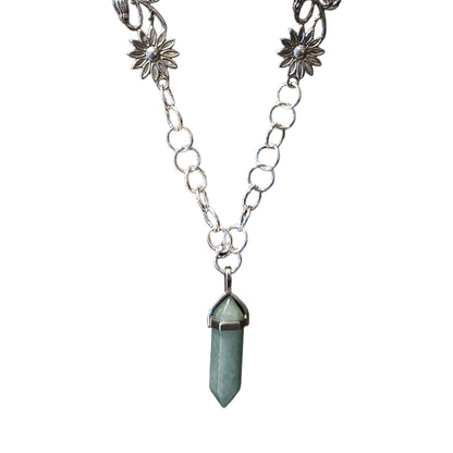 Aventurine Pendant Necklace